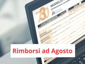 rimborsi 730