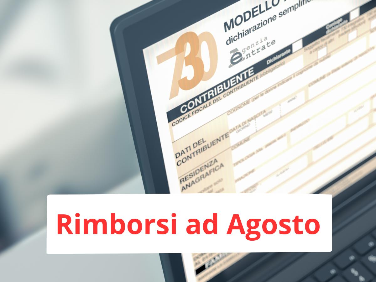 rimborsi 730