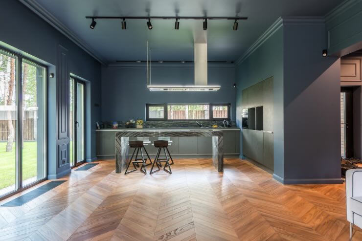 casa con parquet