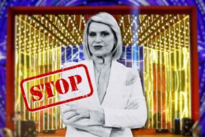 Simona Ventura al GF e STOP