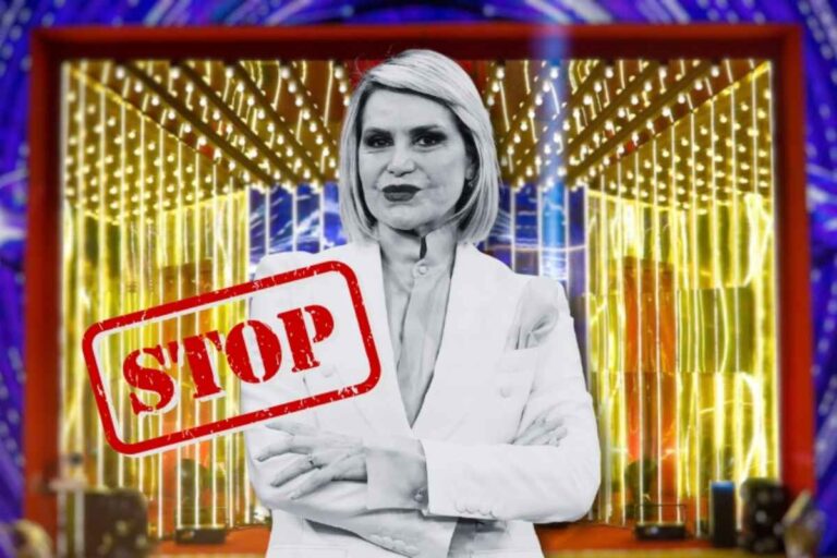 Simona Ventura al GF e STOP
