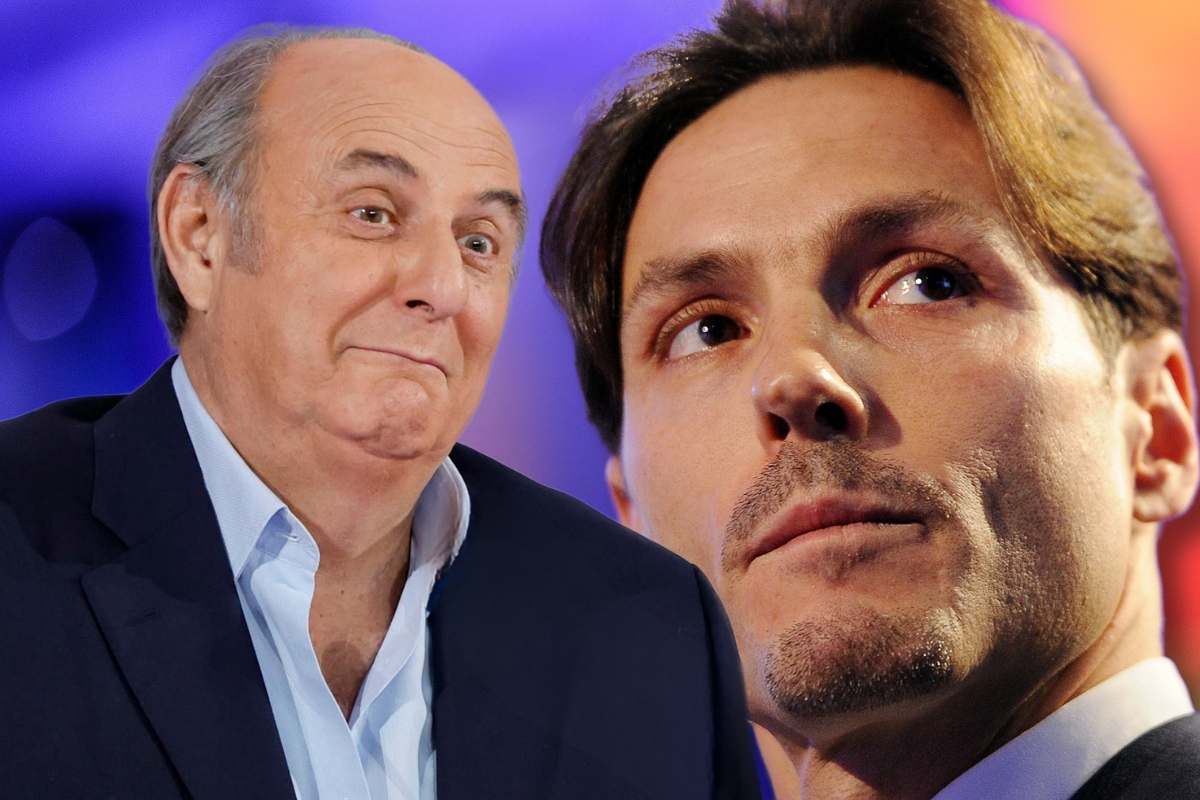 Gerry Scotti e Pier Silvio Berlusconi