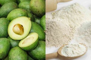 Avocado e farina