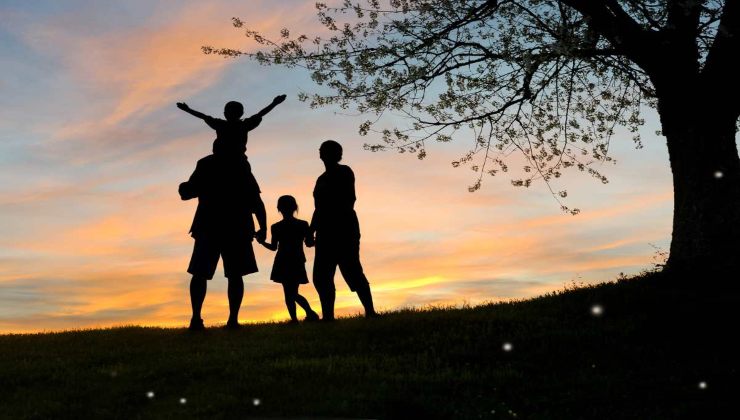 famiglia felice